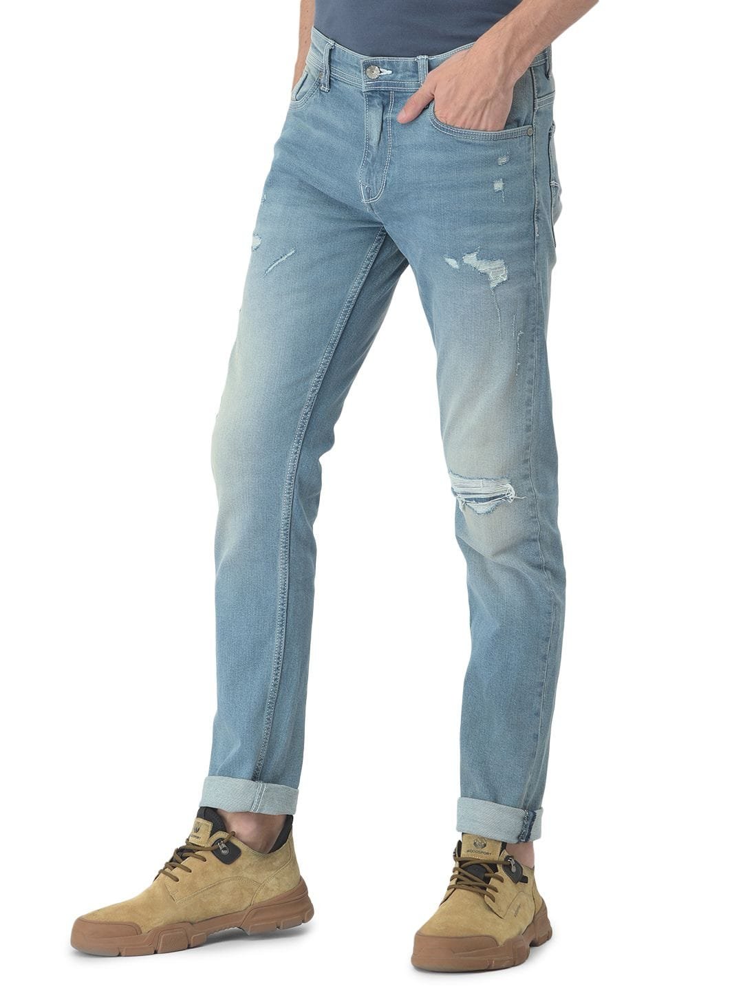 WOODLAND DNM 130 BLUE DENIM