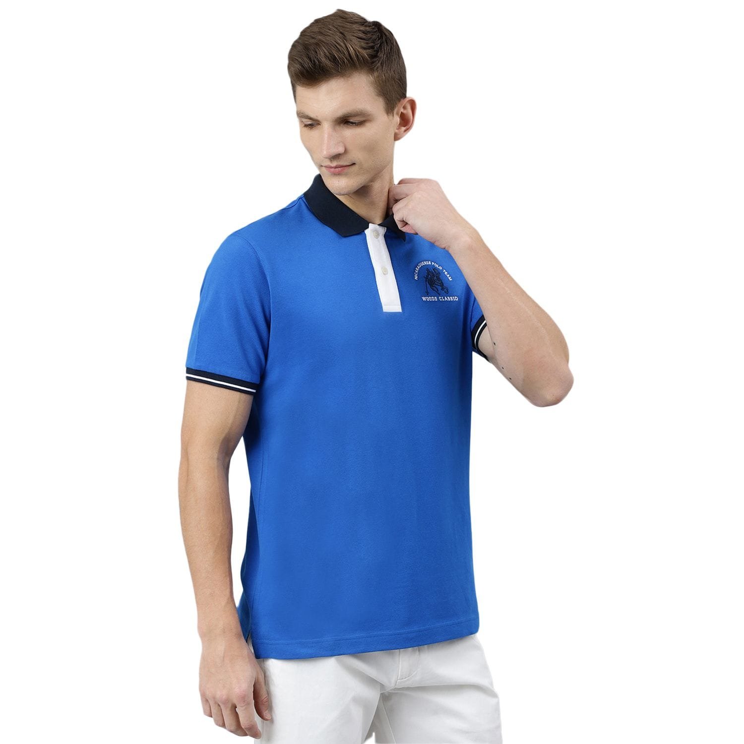 WOODLAND MPT 143 BLUE NAVY POLO