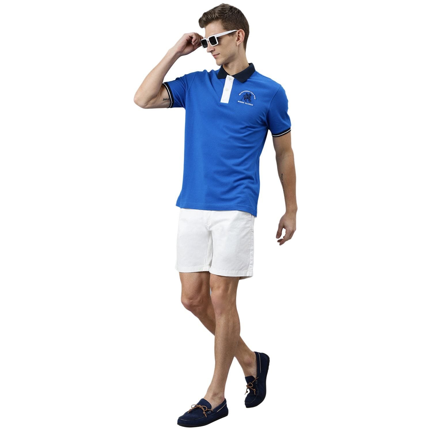WOODLAND MPT 143 BLUE NAVY POLO
