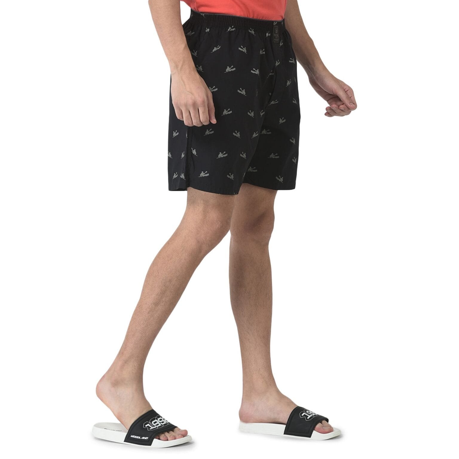 WOODLAND IWST 13A BLACK SHORTS