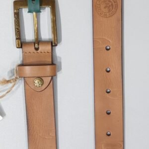 WOODLAND BT 1095041 TAN COLOR LEATHER BELT