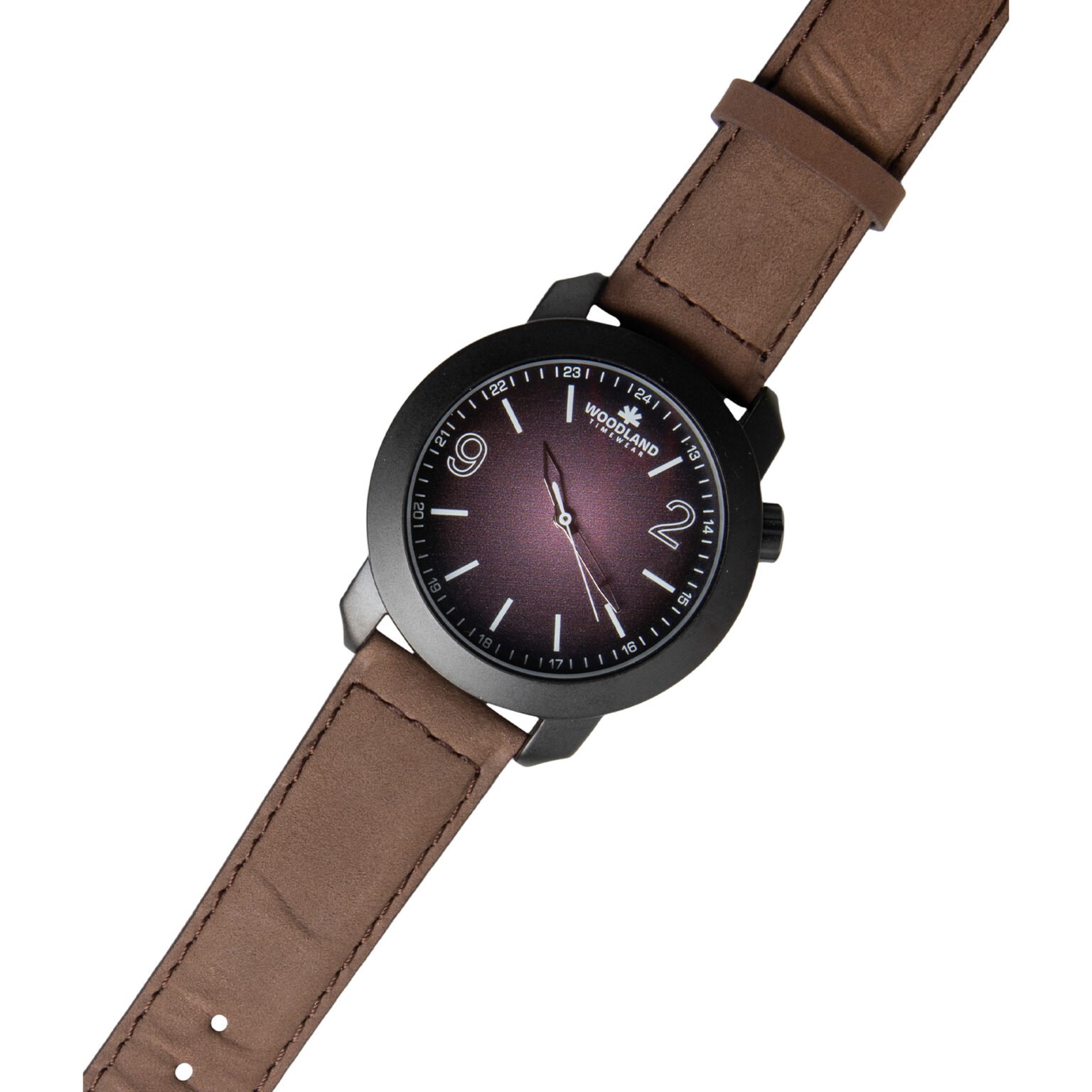 WOODLAND WW 503008 BROWN BLACK WATCH FOR MEN