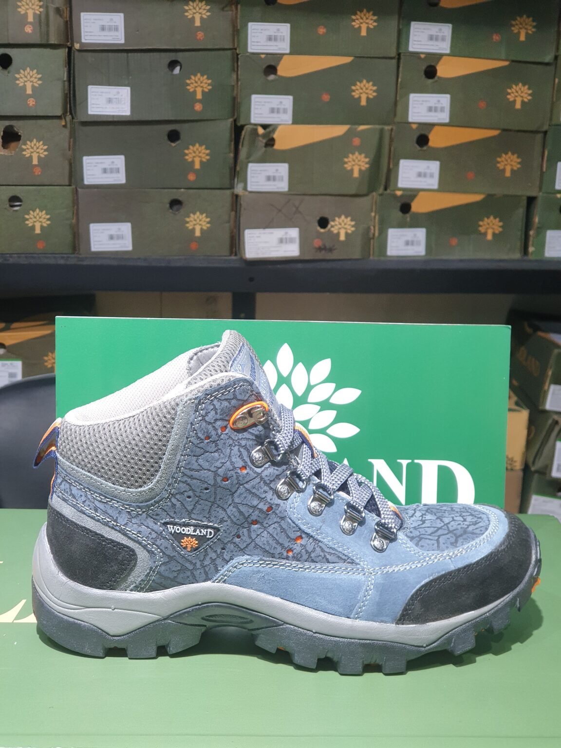 WOODLAND 4786122 NAVY BOOT