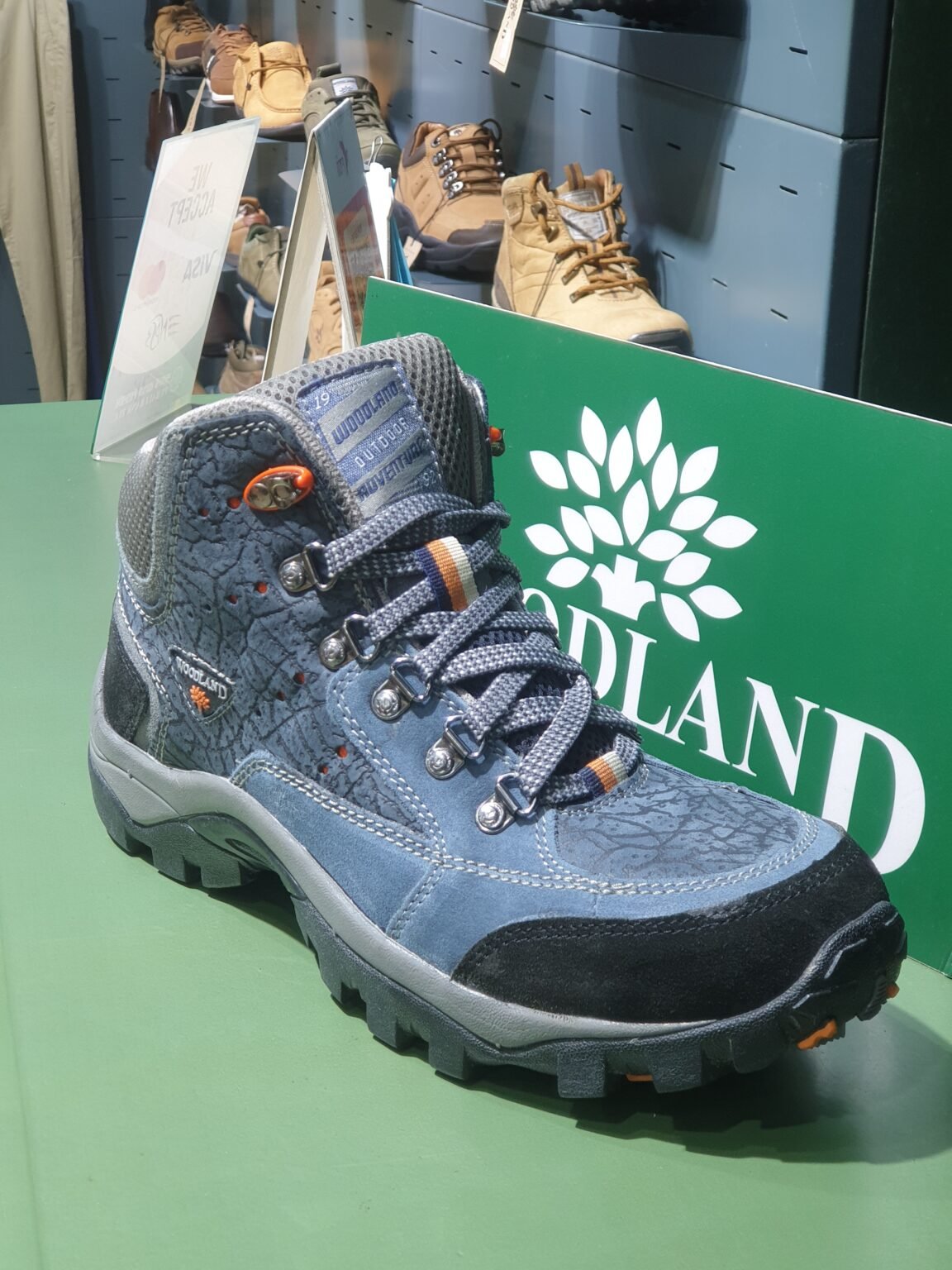 WOODLAND 4786122 NAVY BOOT